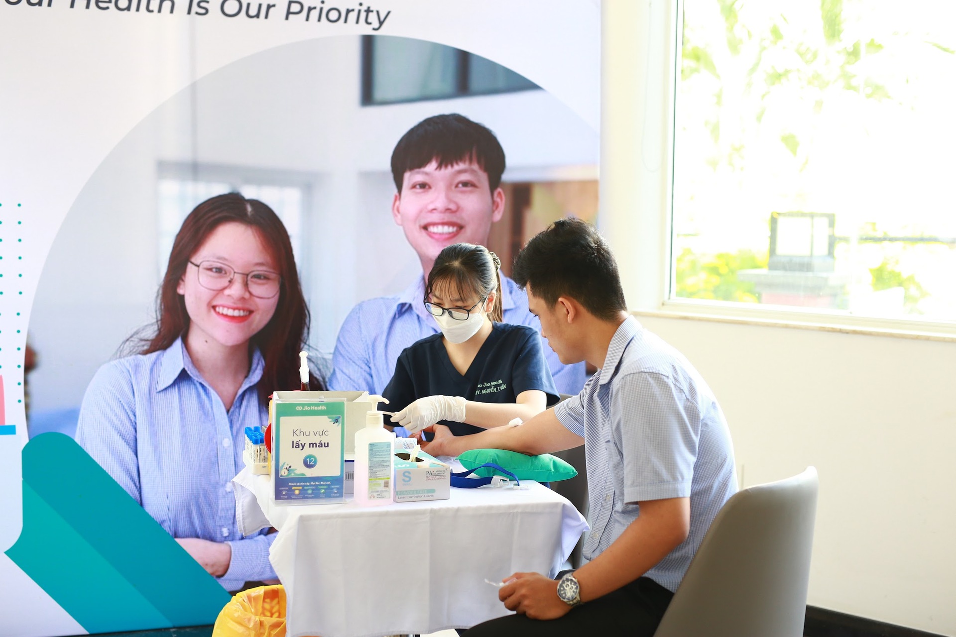 WEALTHCONS organizes health check for employees