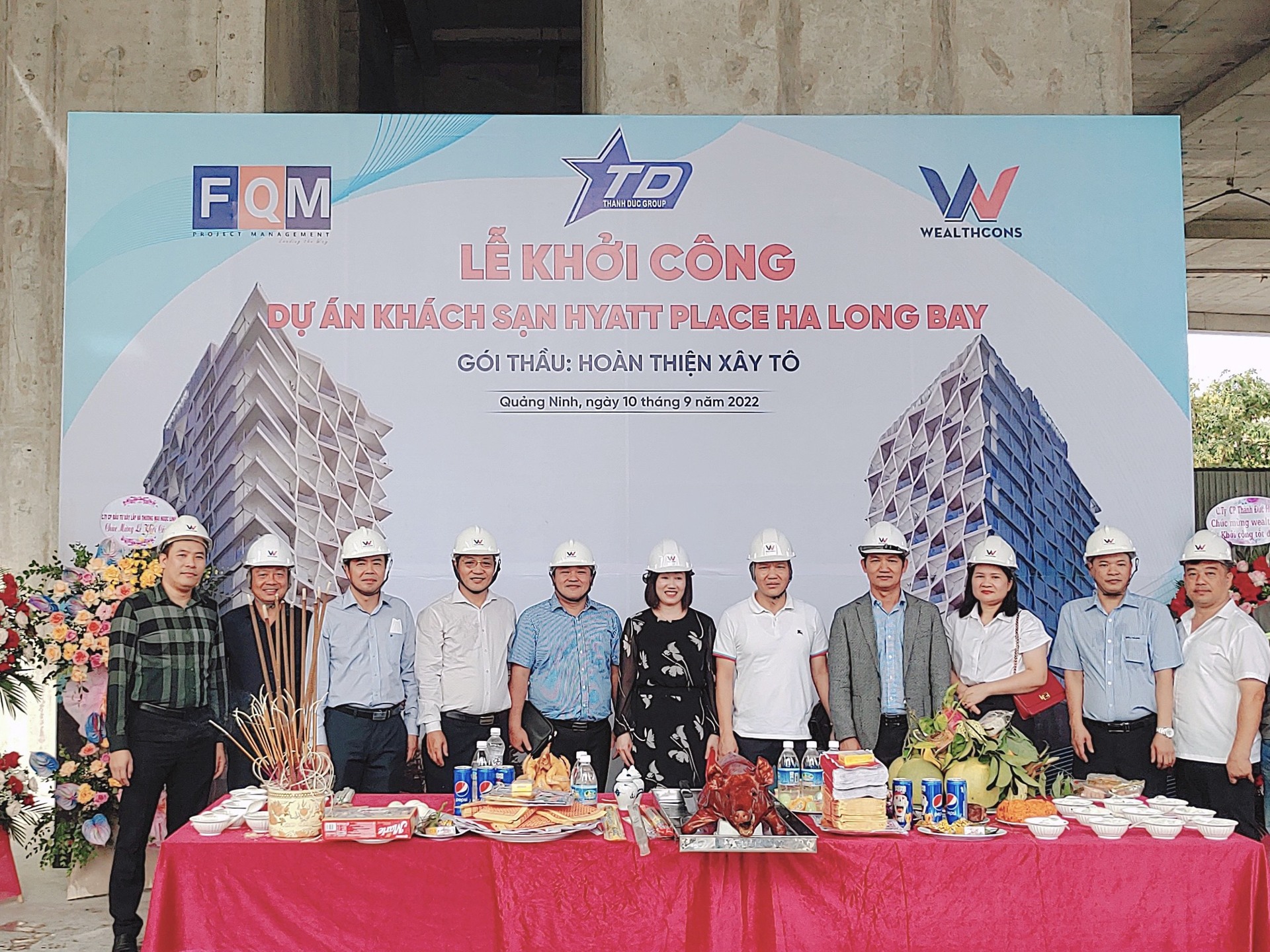 WEALTHCONS STARTS CONSTRUCTION OF HYATT PLACE HA LONG BAY HOTEL PROJECT