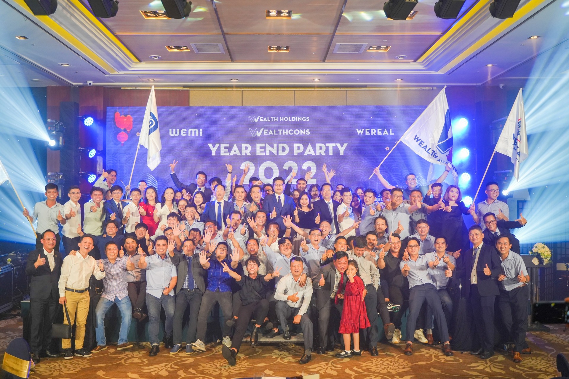 WEALTHCONS HELD THE FIRST YEAR END PARTY AT HOTEL 5 🌟 – OFFICIALLY CLOSING A MEMORABLE 2022