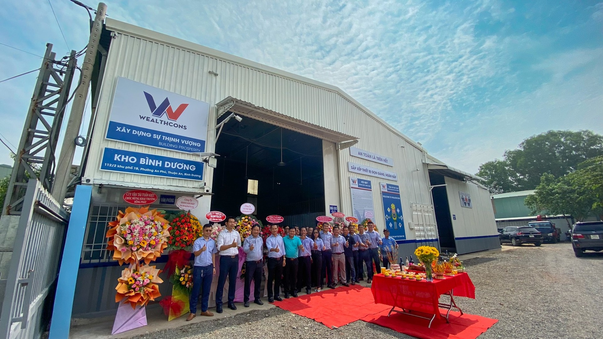 WEALTHCONS ORGANIZATION OF EQUIPMENT WAREHOUSE