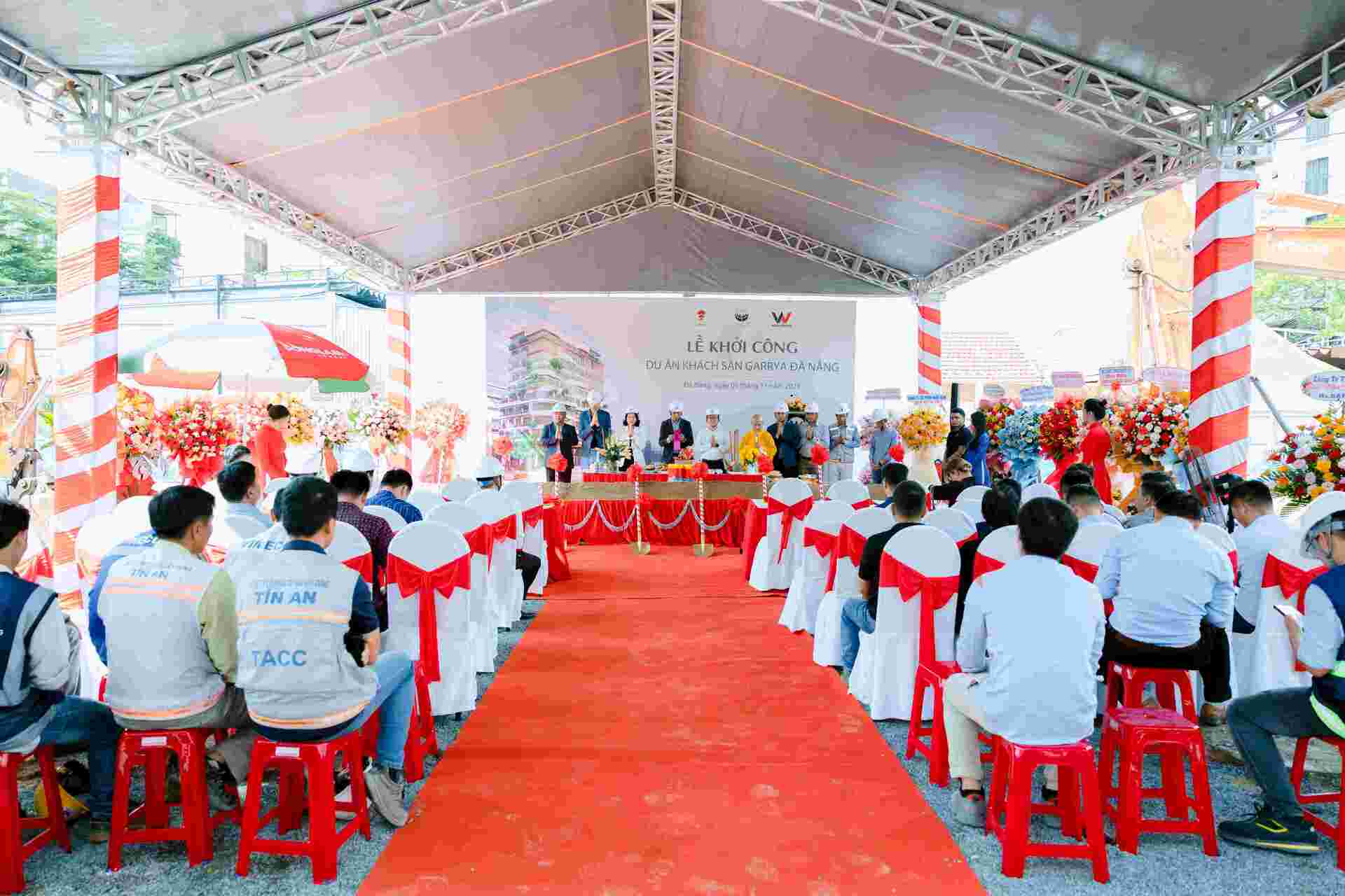 WEALTHCONS HELD GROUNDBREAKING CEREMONY GARRYA DANANG HOTEL PROJECT