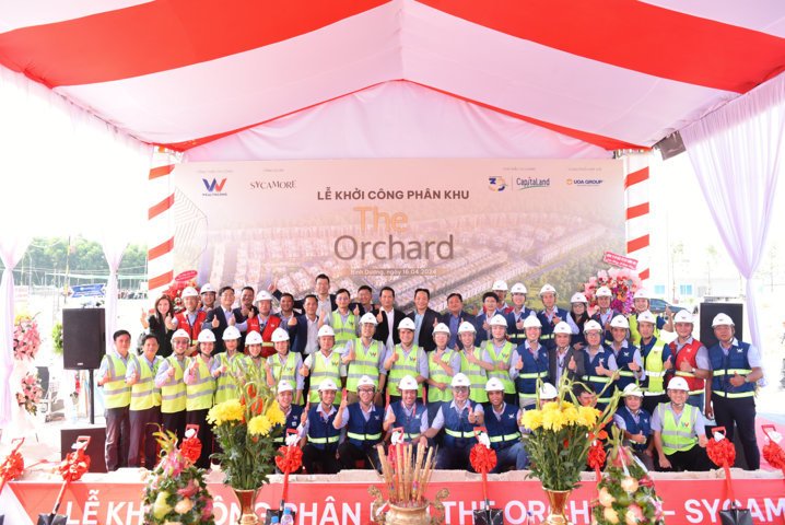 LỄ KHỞI CÔNG PHÂN KHU THE ORCHARD @ SYCAMORE