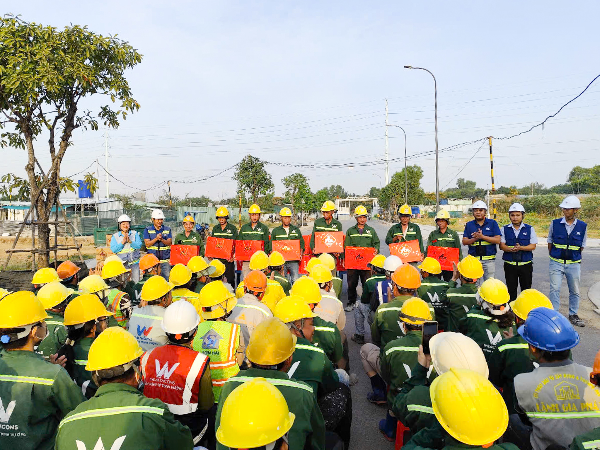 胡志明市高端城市开发项目的繁荣春节