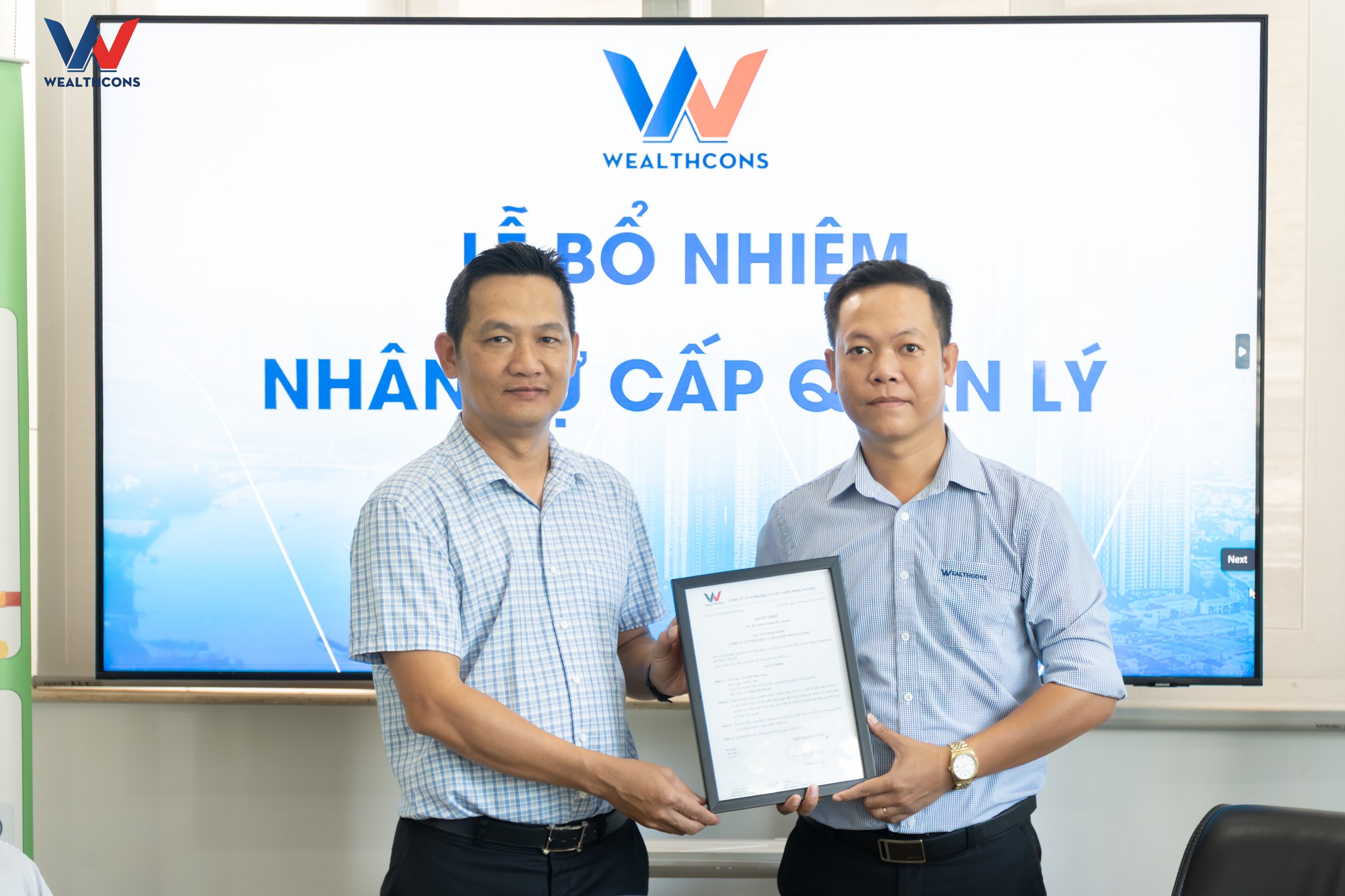 WEALTHCONS 任命核心人事