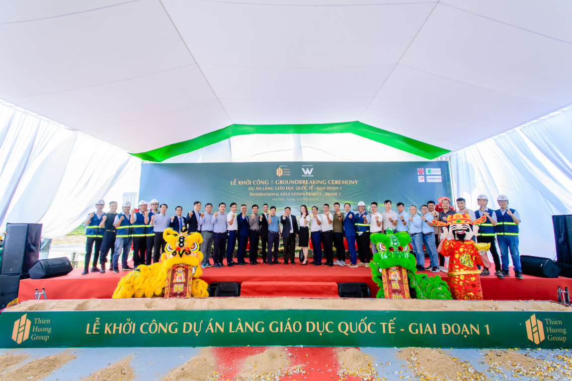 WEALTHCONS GROUNDBREAKS INTERNATIONAL EDUCATOWN PROJECT