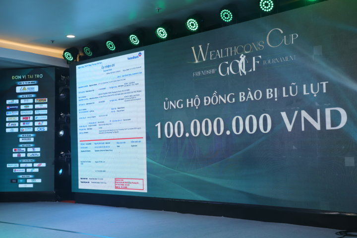 通过 Wealthcons Friendship Golf Tournament 高尔夫锦标赛支援洪灾灾区同胞